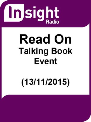 cover image of Read On: Talking Books Event (13/11/2015)